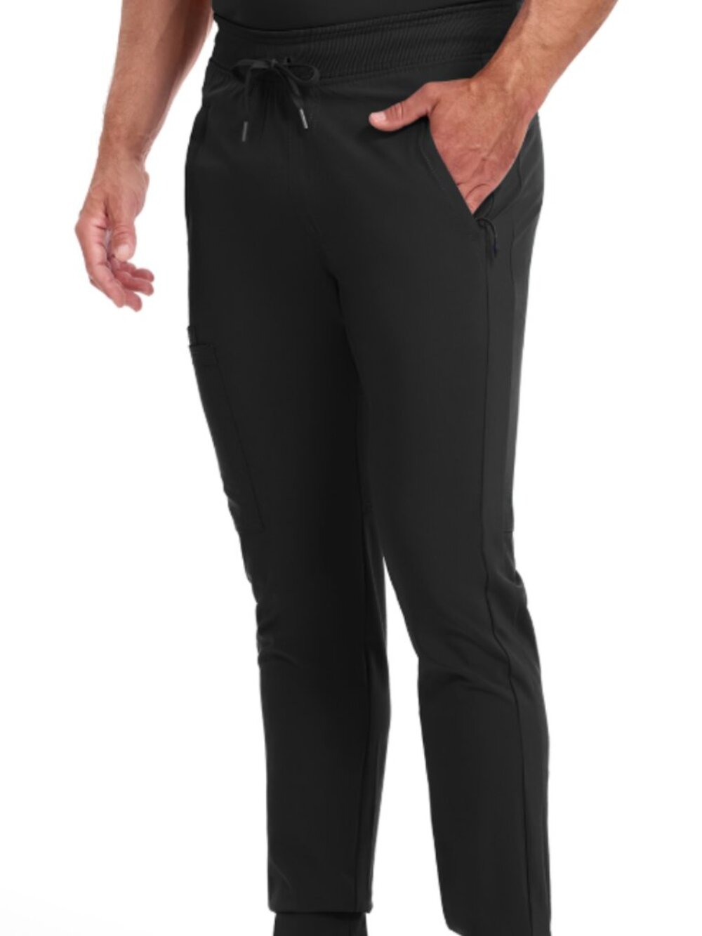 Plus Size Cherokee Infinity Men's Mid Rise Jogger - Picture 2 of 4